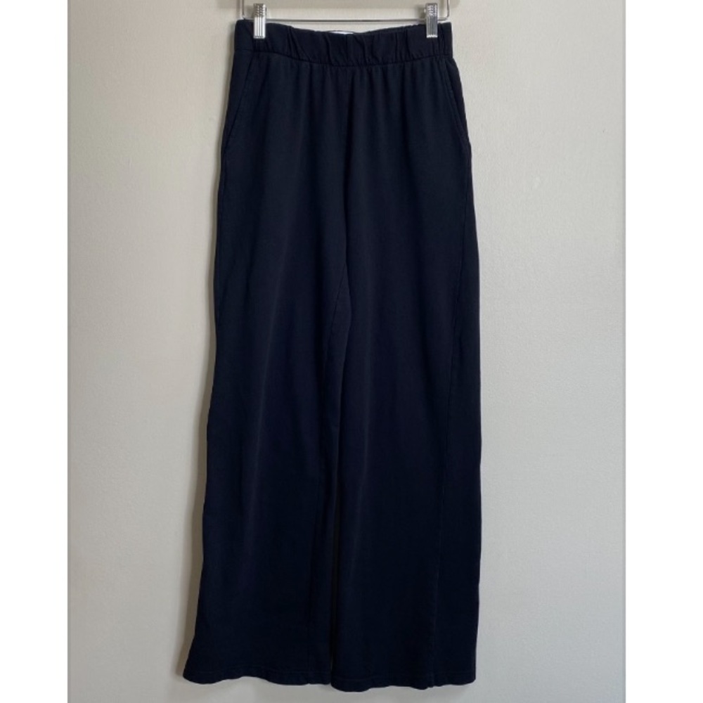 Talentless Black Cotton French Terry Lounge Pant Size Small - Picture 3 of 13
